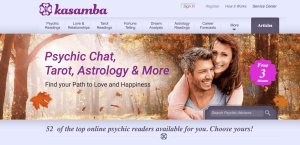 Kasamba website screenshot for sex spells spellcasting