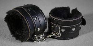 Aries & Capricorn black handcuffs