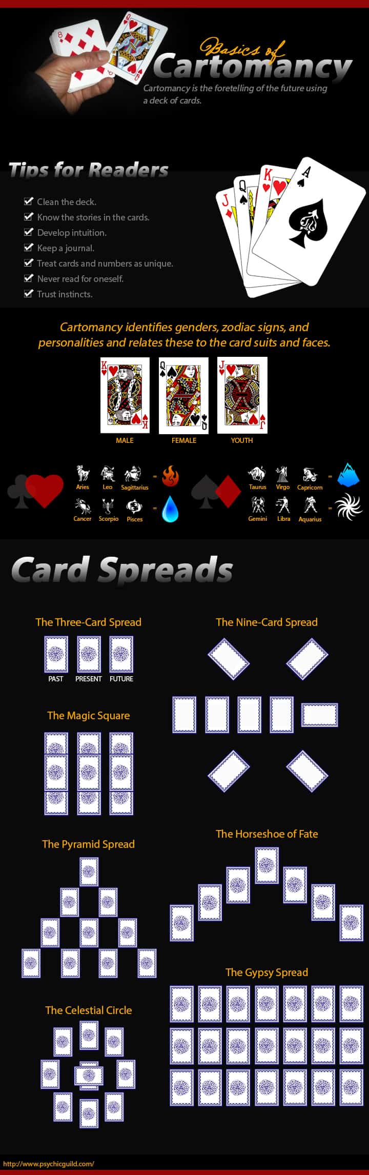 Cartomancy Infographic