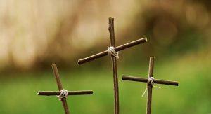 three wooden crosses Black Magic Spells