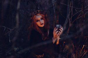 woman black magic spells